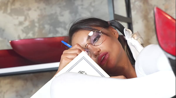 Download Video - Nerd Student Monika Fox Does Homework & Fucks Herself With Banana In Pussy & Ass&comma; With Big Prolapse&comma; Squirt & Full Put Banana In Ass &lpar;Free&rpar;