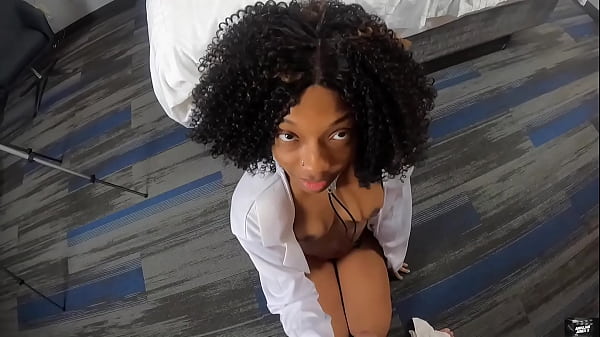 I pumped two loads of cum in beautiful black model