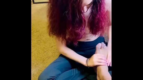 Sexy Teen Jerks Big Black Dick Until He Cums All Over Her Face