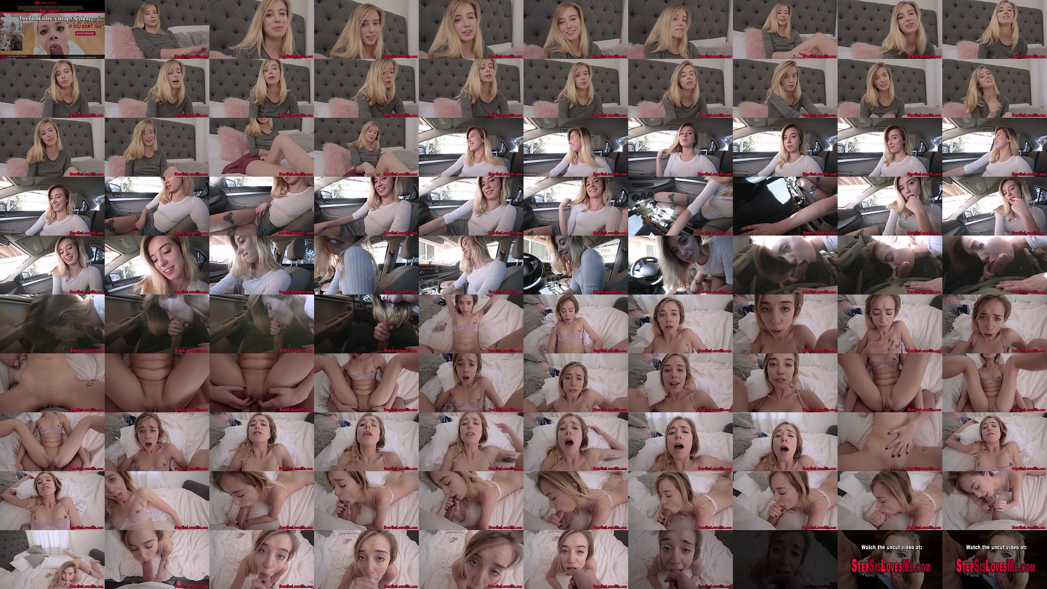 Horny blonde teen blows 预览图