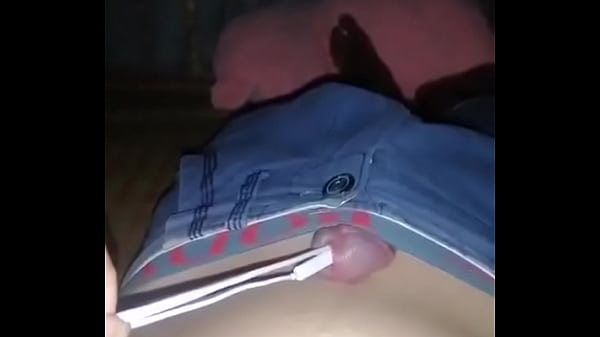 Young guy sticks headphones on the roll