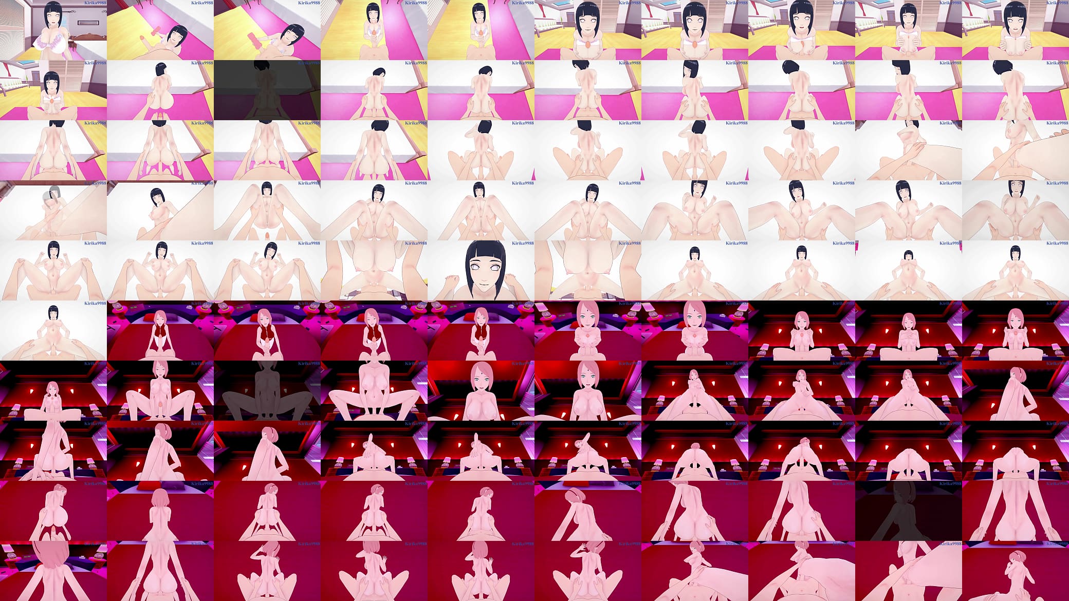 Hinata Uzumaki and Sakura Uchiha intense sex. - BORUTO -NARUTO NEXT GENERATIONS- POV Hentai 预览图