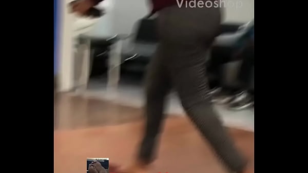 ebony soles walking in slippers