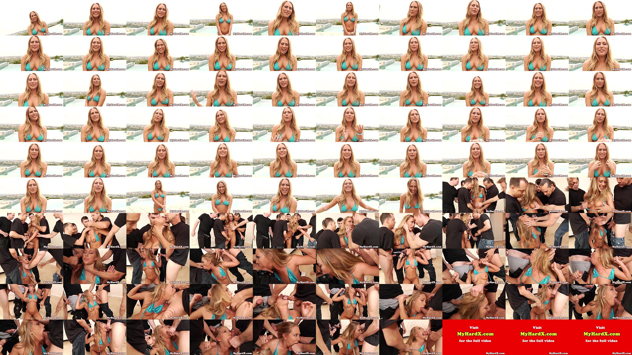 Bikini gonzo skank throating cocks 预览图