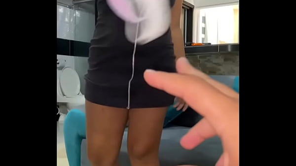 MY step MOTHER'S FRIEND SHOWING HER THONGS TO PROVOKE ME