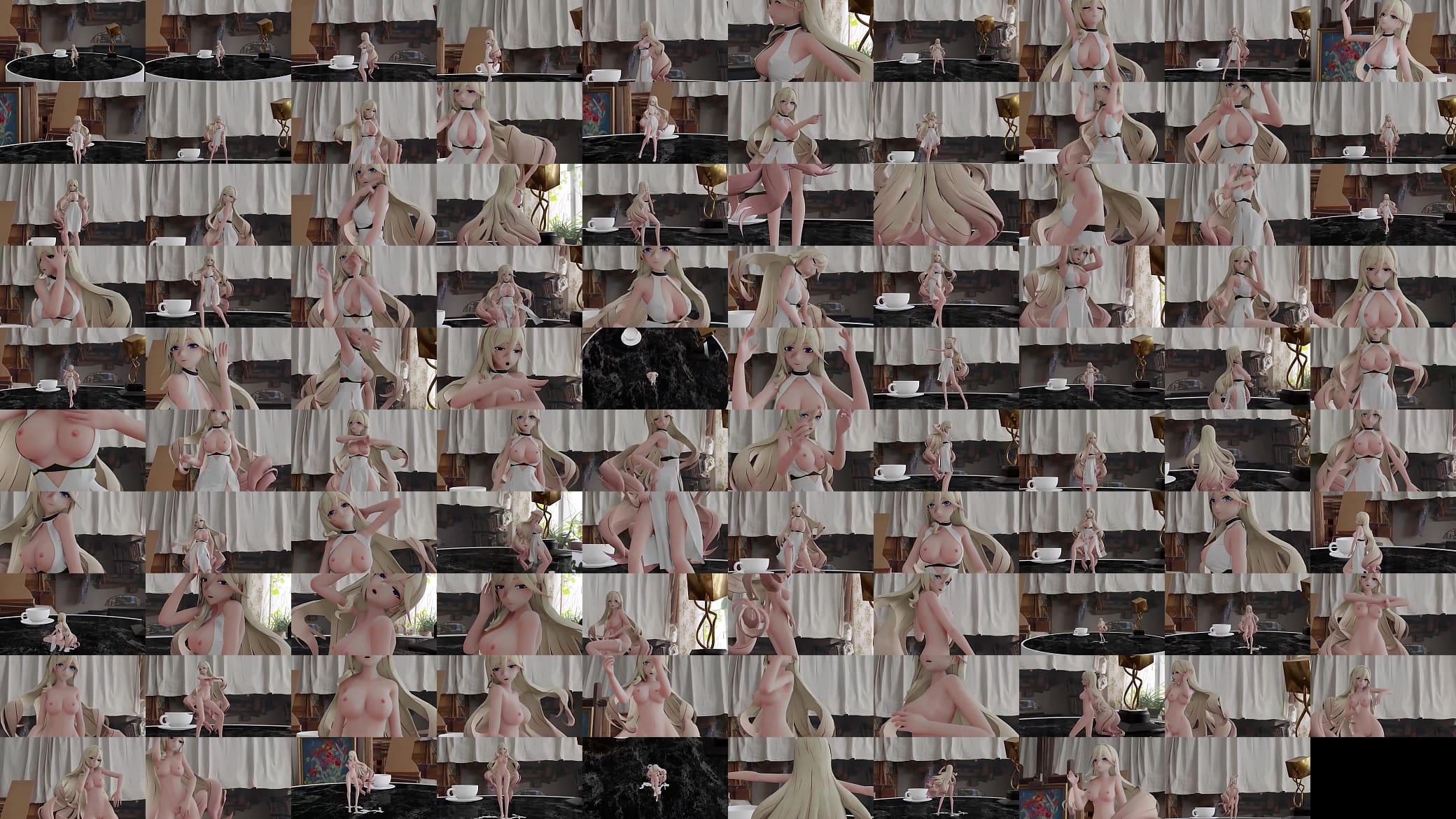 MMD Cassandra Number Nine R18 预览图
