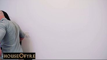 HOUSEOFYRE- Little Puck fucks the Vacuum Salesman in DING DONG