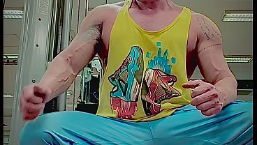 Mexican heterosexual exhibiting himself for money with his caged penis and inserting a huge dildo into his tight, virgin ass