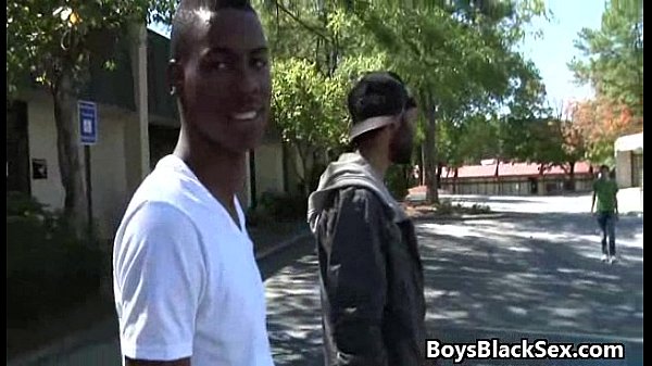 Black muscular gay dude fuck white boy hard 08