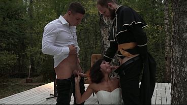 Last time with two big cocks before getting married