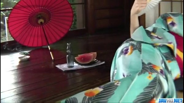 Hana makes magic with her warm lips during rough porn