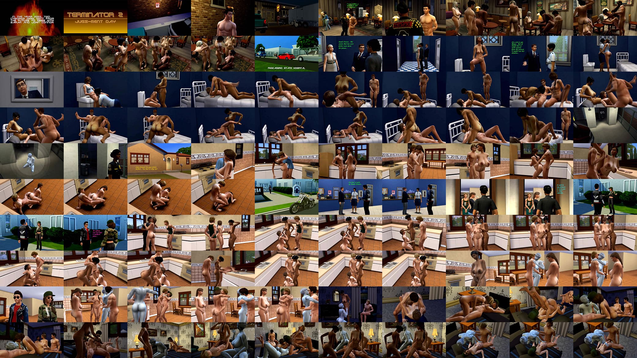 SIMS 4: TERMINATOR 2 Jugs-ment Day - a Parody 预览图