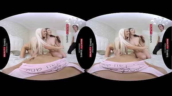 RealityLovers VR - Dorm Sleepover with 3 Teens
