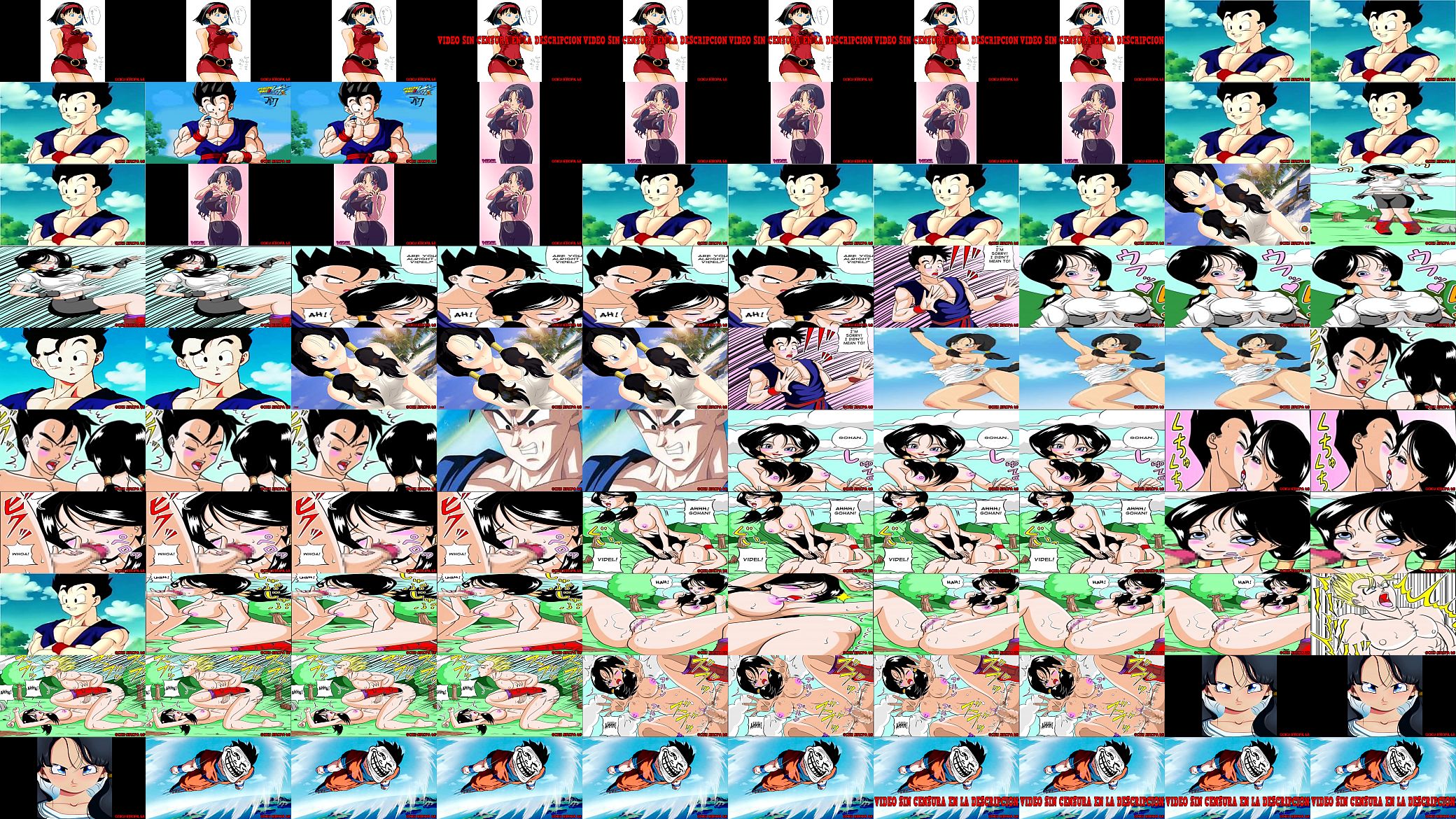 Gohan se COGE a Videl 预览图