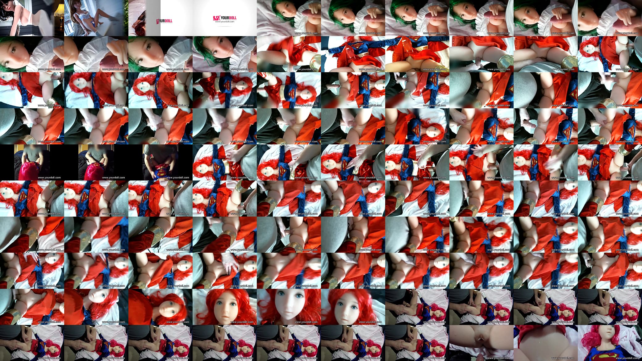 Fuck my redhead superman cosplay doll 预览图
