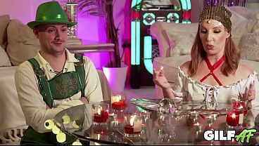 GilfAf- GILF Psychic Match Red Fucks The Bad Luck Out Of Sam Bourne