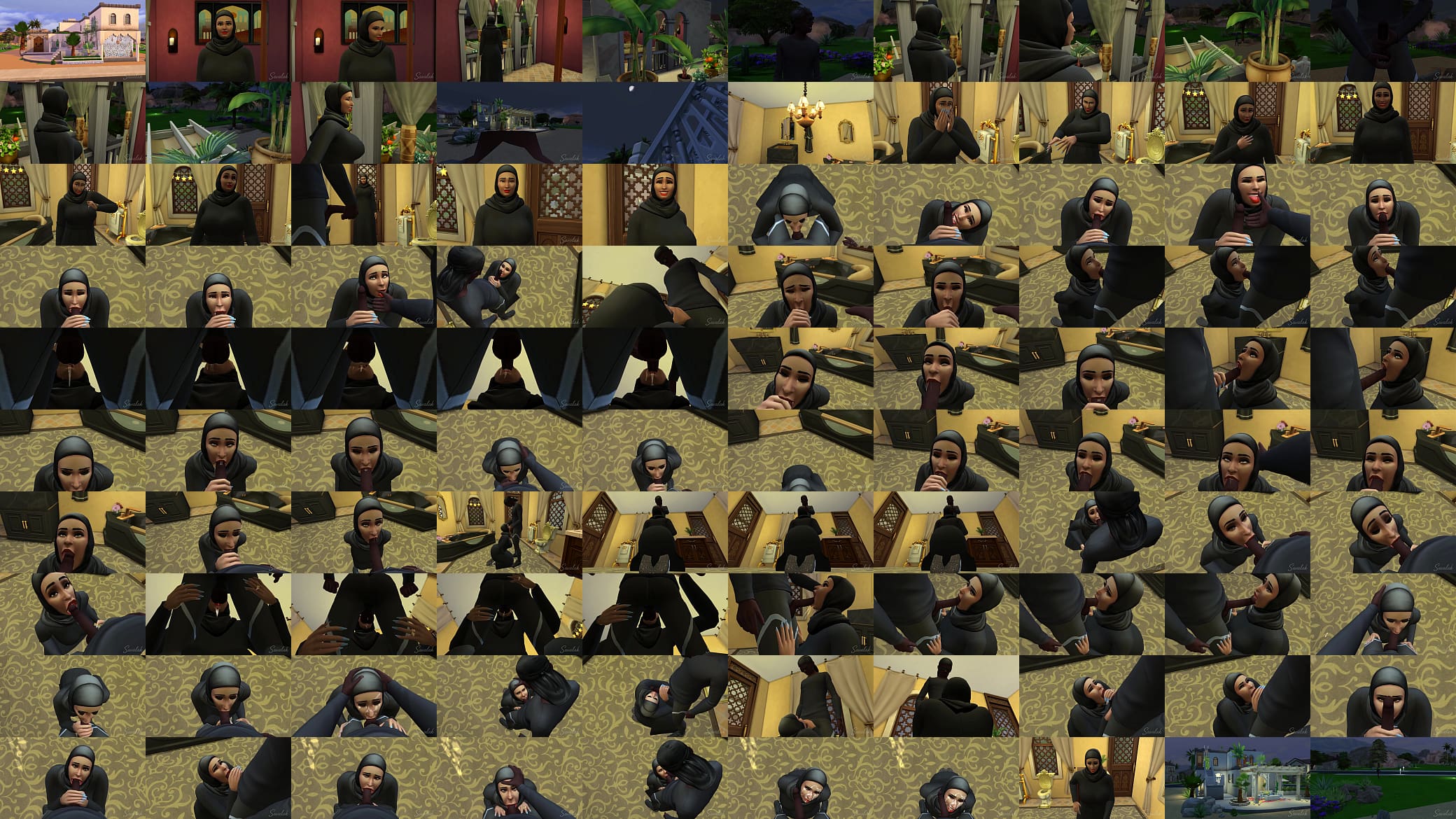 ( sims story) robbery into the palace of an arabic queen 预览图