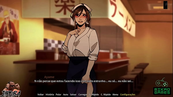 Download Video - Jogo Adulto de Naruto Shinobi - Harry e Ayame no restaurante Ramen Ichiraku
