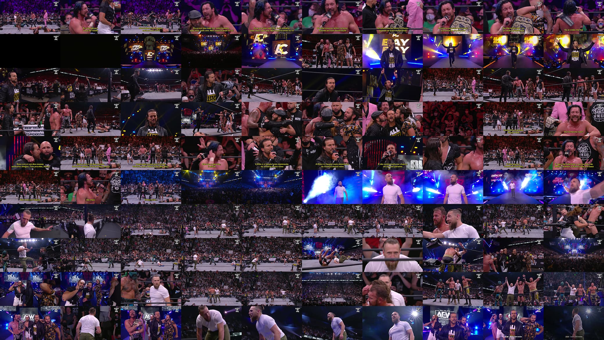 Estr&eacute;ia Adam Cole e Daniel Bryan All Out 2021 预览图