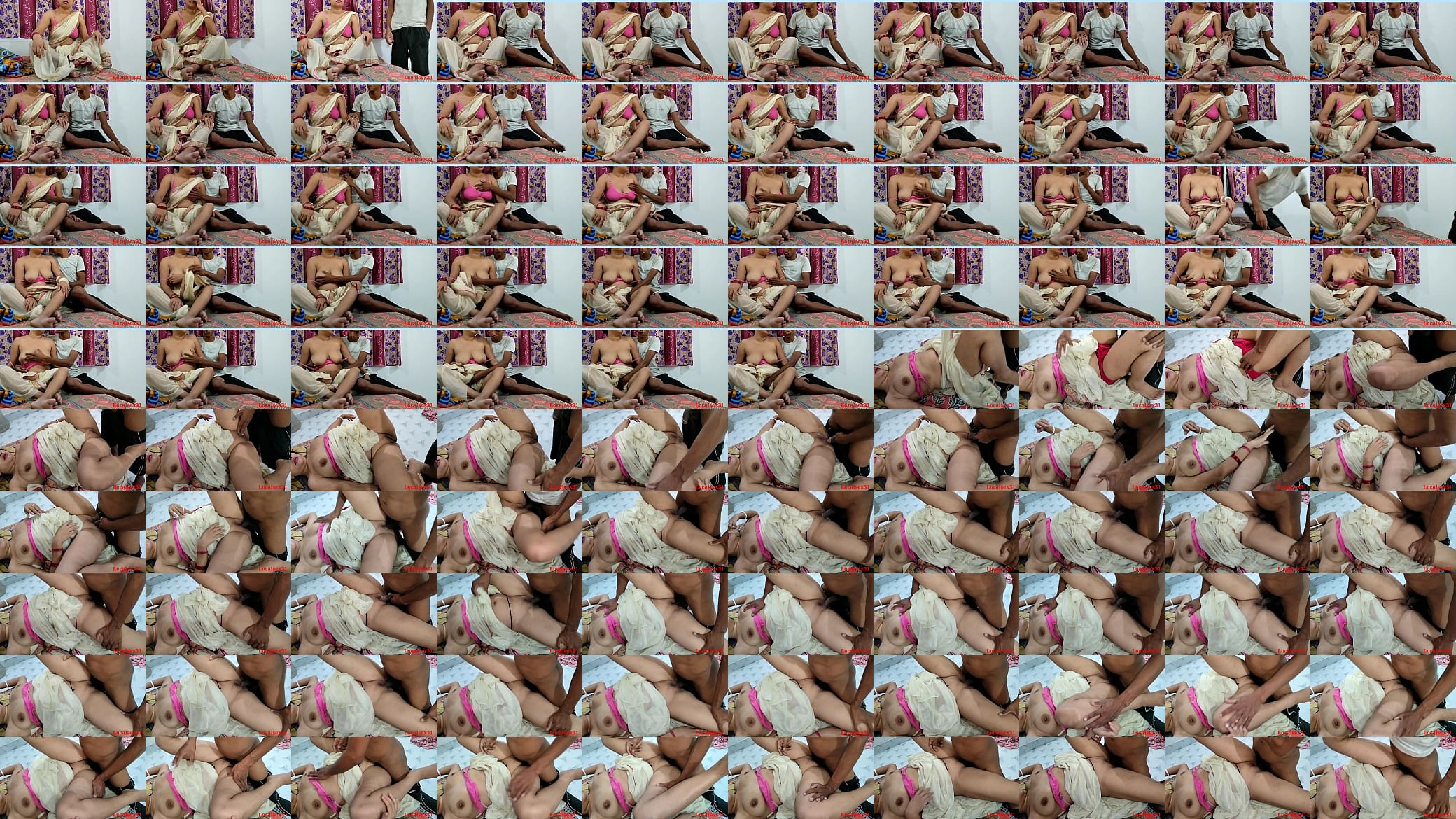 Local Wife Sex In Saree with Hushband Friend ( Official Video By Localsex31) 预览图