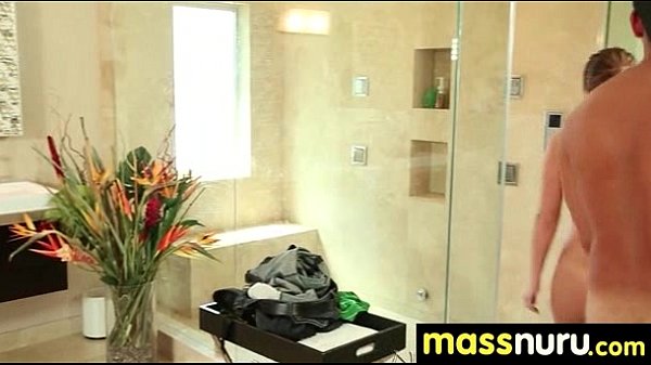 Sweetie gives a hot slippery nuru massage 15