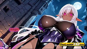 Dark elf dominatrix anally fucked by the prince in the dungeon – Ai HENTAI UNCENSORED
