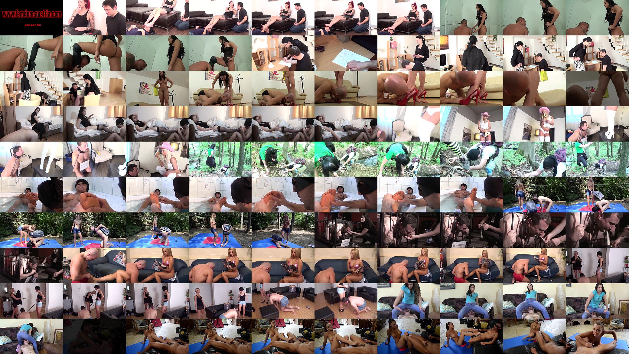 Femdom Ladies enjoy to dominate slaves 预览图