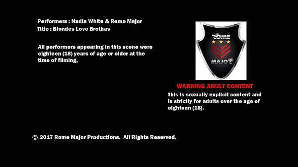 Nadia White's White Cunt Got BBC! Rome Major Fucked Really Hard!