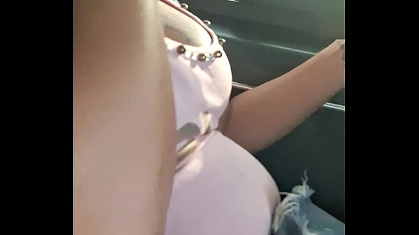 I was traveling on a bus and I let the passenger next to me touch my pussy,... and the driver saw everything in the rearview mirror