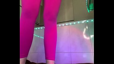 Multi-squirt. Incredible squirt into leggings