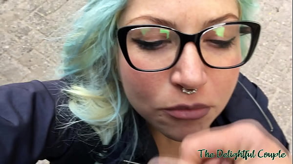 My hot Ex-girlfriend takes a load on her face after a public blowjob and does a Cumwalk in Leidseplein, Amsterdam