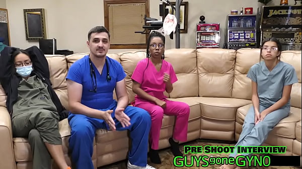 Male Nurse Sneaks Into Exam Room On Break To Masturbate On Exam Table On GuysGoneGynoCom!