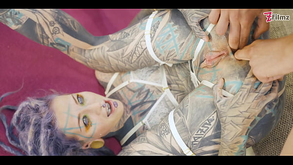 tattoo girl get ANAL fucked balls deep with 0% pussy - big dick, sloopy BJ, gape, prolapse, facial (punk, goth, alt porn) ZF039