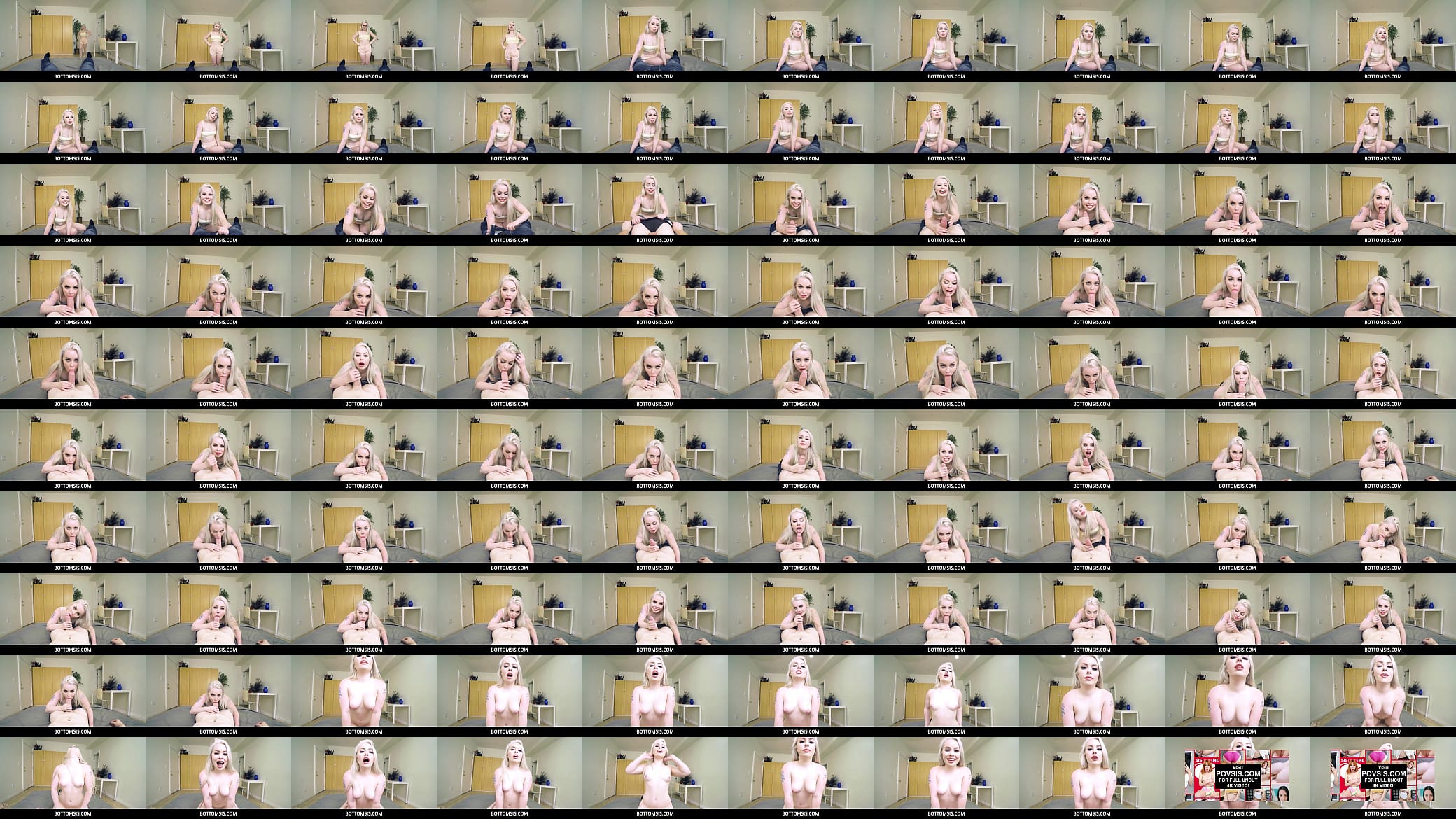BottomSis  -  Virgin Petite Blonde Teen Step Sister Haley Spades Fucked By Step Brother POV 预览图