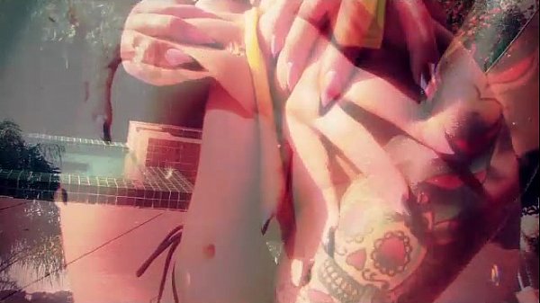 thumb yellow bikini tease