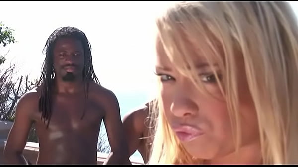 White teen gets trained on how to take big black cock