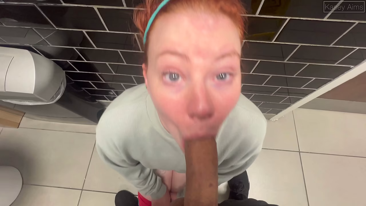 I Love Worshipping Cock And Swallowing Cum In A Public Toilet