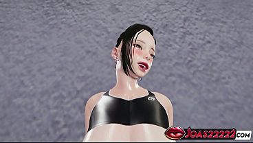 Wet Gym Girl Eun-hye - 3D Hentai Animation of Rule34 Fun Playing with Her Big Tits After Training, Ass Spanking Until Red, and POV Fingering Leading to Squirt