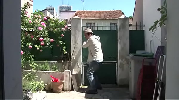 Gorgeous busty blonde mom seduces her young neighboor and gets sodomized