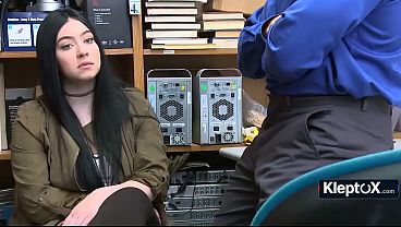 Shoplifter Caught Hiding Goods In Her Pants Strips For The Guard