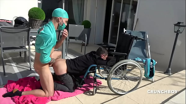 Sexy Hanydcapped twink used bareback by kevin D...