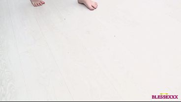 Catching my stepsister while masturbating