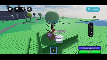 Fucking this girl in rblx and cumming