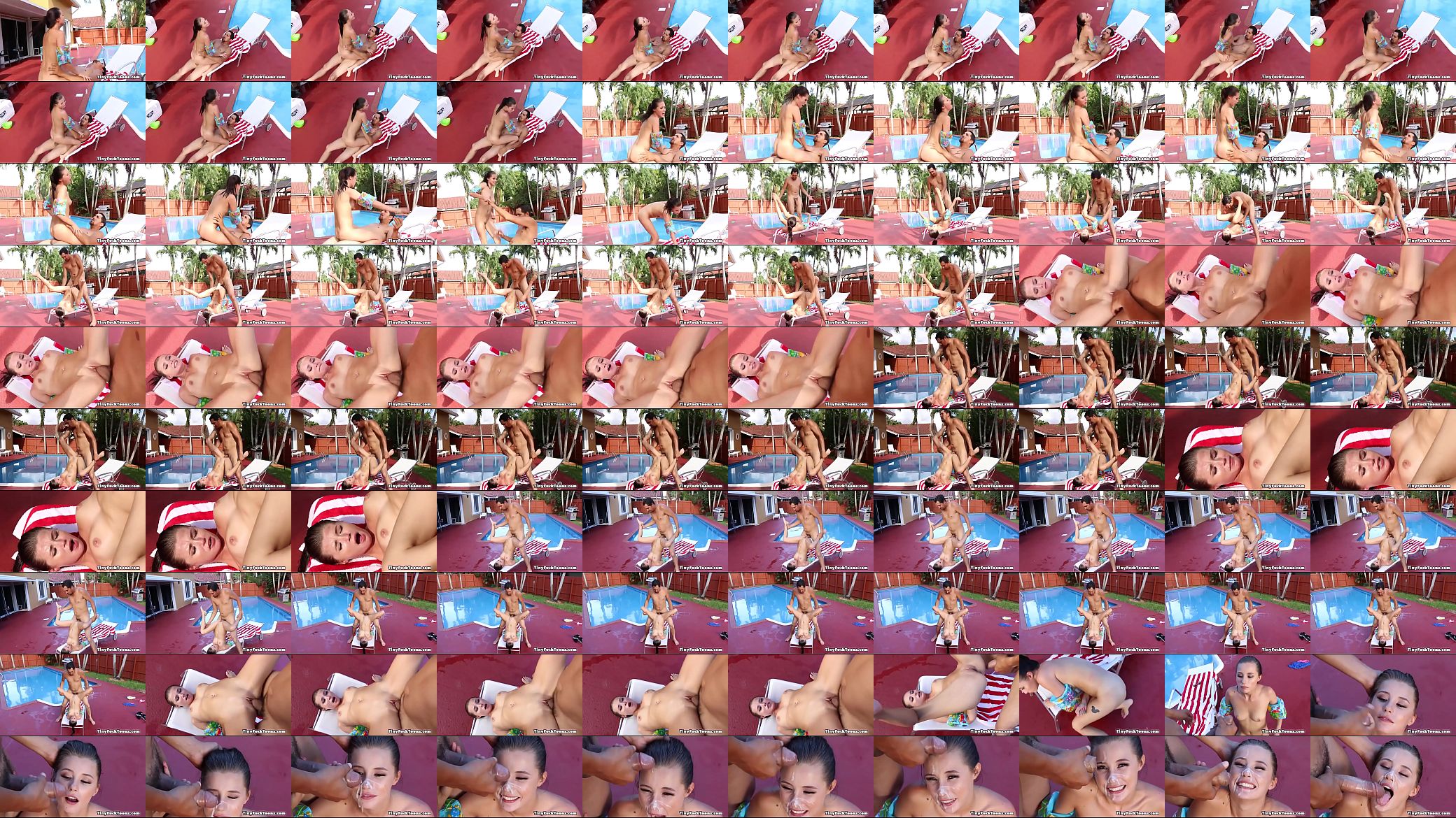 Young Girl Carolina Sweets Swimming Lessons Take A Wild Turn 预览图