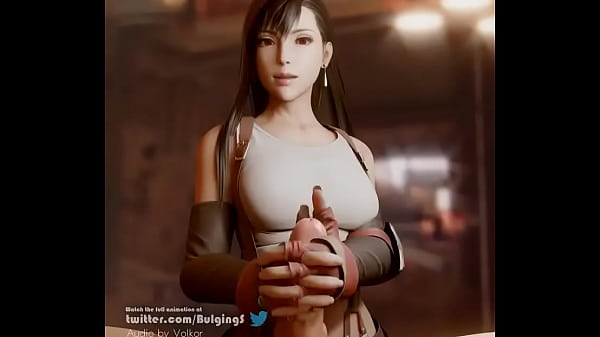 「Tugged by Tifa」by BulgingSenpai [Final Fantasy 3D Porn]