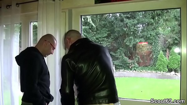 Stranger guy is allowed to fuck mother without condom as payment