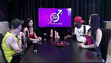 JEFAO OFICIAL E KAREN OLIVER (CASAL PORRA LOKA) EM UM BATE-PAPO NO TOP CAST COM MONICA LIMA OFFICIAL - PARTE 1