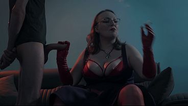 That bitch was smoking and sucking his big dick at the same time. Her rules are set in stone.