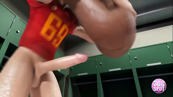AT-3DGSpot - Teen Babes Gets Fucked Hard In Locker Room By Football Players PART 1! 3D Cartoon!