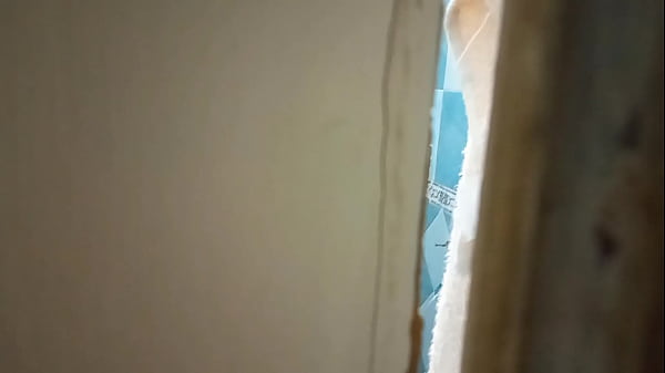 my wife in the bathroom of the house That's the only reason I go so I can see my big ass and horny girl